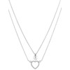Originalus Tommy Hilfiger Minimal Hearts plieno papuošalų rinkinys 2770148