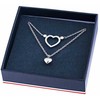 Originalus Tommy Hilfiger Minimal Hearts plieno papuošalų rinkinys 2770148