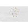 Tommy Hilfiger Paauksuoto plieno apyrankė moterims Circles 2780947