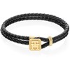 Tommy Hilfiger Slušivý kožený náramek Monogram 2790531