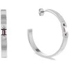Tommy Hilfiger Stunning steel rings with crystals Stripes 2781049