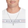Tommy Hilfiger Stilingas vyriškas karoliai su kariniu ženkleliu Jameson 2790627