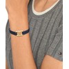 Tommy Hilfiger tamsiai mėlyna odinė apyrankė 2780827