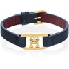 Tommy Hilfiger tamsiai mėlyna odinė apyrankė 2780827