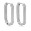 Troli Timeless steel oval earrings VAAXF342S