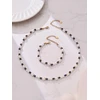 Troli Beaded bracelet with synthetic pearls Gold