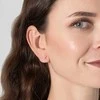 Troli Blizgantis plieno labretas su kristalais
