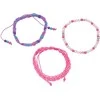 Troli Bracelet set for girls pink/violetinė (3 pcs)