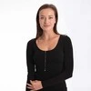 Troli Žavingas plieno karoliai su kristalais