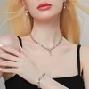 Troli Dazzling crystal jewelry set (pakabukas, bracelet, earrings)