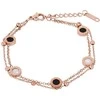 Troli Double bronze steel bracelet