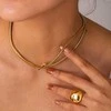 Troli Elegantiškas dvigubas karoliai Hádek VAAJDN2310015-G