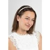 Troli Elegantiška perlų juostelė plaukams