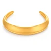 Troli Elegant solid bracelet made of auksinis-plated steel Gold