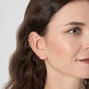 Troli Elegantiškas plieno viengubas auskaras su kristalais