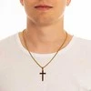 Troli Gold-plated pakabukas with cross VGX211-1G (chain, pendant)