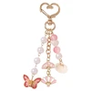 Troli Gold-plated handbag pendant Butterfly, fans and shells