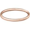 Troli Gold-plated minimalist rose auksinis ring