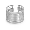 Troli Modern open ring made of steel
