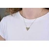 Troli Modernus plieno karoliai su Chains Gold ornamentu