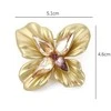 Troli Originali sagė su geltonais kristalais „Flower Gold“