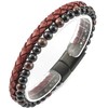 Troli Originali odinė apyrankė su karoliukais VSB002BR-PET