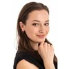 Troli Romantiški paauksuoti širdelės formos auskarai