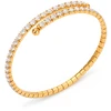 Troli Shiny adjustable bracelet made of auksinis steel