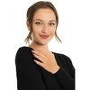 Troli Shiny open auksinis-plated steel ring