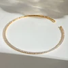 Troli Solid auksinis-plated pakabukas with clear zircons Gold
