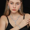 Troli Sparkling jewelry set with crystals (pakabukas, bracelet, earrings)