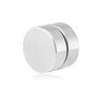 Troli Plieninis magnetinis viengubas auskaras 2in1 (akmuo, mini sagė) VSE6018S-PET