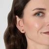 Troli Subtilus auksu dengtas auskaras su mėlynais kristalais