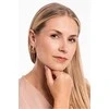 Troli Nesenstantys auksu dengti auskarai apskritimai sTO3697
