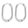 Troli Timeless steel oval earrings VAAJDE201253-2-S