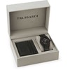 Laikrodis TRUSSARDI R2453156007. Kwarcowy, Kolor juoda. Mężczyzna.