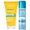 Uriage Bariésun Moisturising Kreminis SPF 50+ + Eau Thermale Thermal Vanduo 2 x, 50 ml