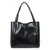 Verde Women's handbag 2 in 1 16-7504 Juodas