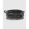 Verde Dámská crossbody kabelka 16-8177 Animal Print Juodas