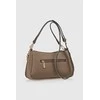 Verde Dámská crossbody kabelka 16-8177 Animal Print Taupe