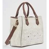 Verde Women's handbag 16-8608 ivory