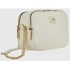 Verde Women's crossbody bag 16-8420 ivory