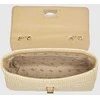 Verde Women's crossbody bag 01-2080 beige