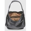 Verde Women's Hobo Handbag 16-8515 juodas