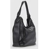 Verde Women's Hobo Handbag 16-8515 juodas