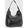 Verde Women's Hobo Handbag 16-8515 juodas