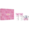 Kvepalų rinkinys moterims Versace Bright Crystal (EDT, 50 ml + kūno losjonas, 50 ml + dušo želė, 50 ml)