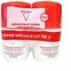 "Vichy" Kamuoliukų antiperspirantų rinkinys nuo gausaus prakaitavimo (Stress Resist 72H) 2 x 50 ml