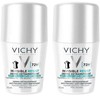 Vichy Invisible Resist Dermo-Deperspirant antiperspirantas, 2 x 50 ml