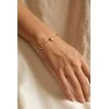 Victoria Walls Gold-plated bracelet with hearts Vaelisse Gold VWB260689G